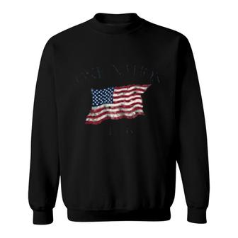One Nation 1776 Sweatshirt | Mazezy