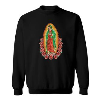Our Lady Of Guadalupe Virgin Mary Sweatshirt - Thegiftio UK