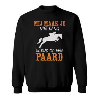 Paard D02 Sweatshirt | Mazezy