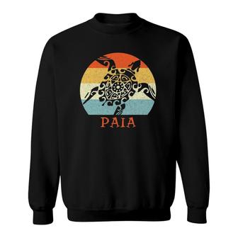 Paia Maui Vintage Retro Throwback Vacation Souvenir Sweatshirt | Mazezy