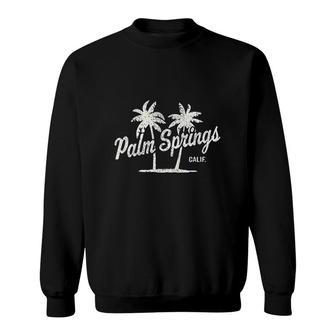Palm Springs California Palm Trees Sweatshirt - Thegiftio UK