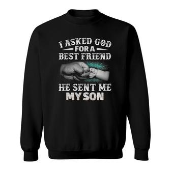 Papa Design Father Son Matching Quote For Dad Sweatshirt
