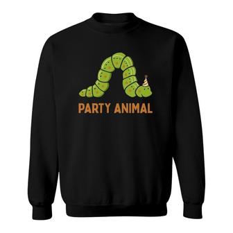 Party Animal Caterpillar Birthday Tee, Caterpillar Birthday Sweatshirt | Mazezy