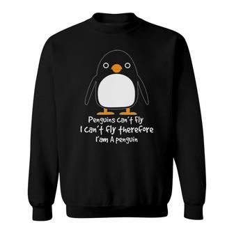 Penguins Caan't Sweatshirt | Mazezy