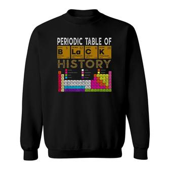 Periodic Table Of Black History African American 2022 Ver2 Sweatshirt | Mazezy DE