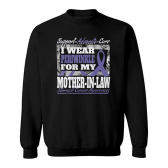 Periwinkle For My Mother-In-Law Stomach Cancer Awareness Tee Sweatshirt | Mazezy