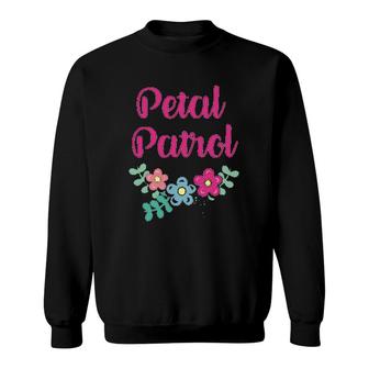 Petal Patrol Sweatshirt | Mazezy