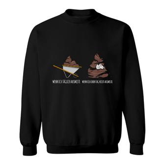 Pferd Ausmisten Lustiges Pferdeliebhaber Reit Motiv Sweatshirt | Mazezy
