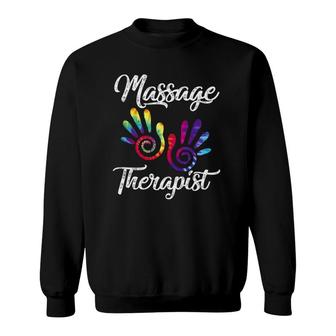 Ph Funny Massage Therapist Costume Hand Therapy Sweatshirt | Mazezy