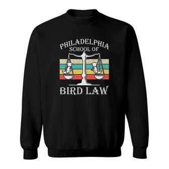 Philadelphia School Of Bird Law Vintage Bird Lover V2 Sweatshirt - Thegiftio UK