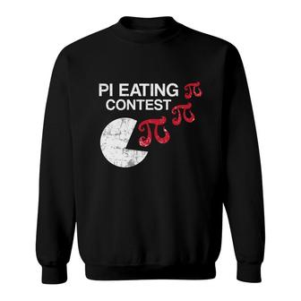 Pi Eating Contest Funny Math Geek Student Teacher Pi Day Sweatshirt - Thegiftio