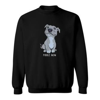 Pitbull Pibble Mom Sweatshirt | Mazezy