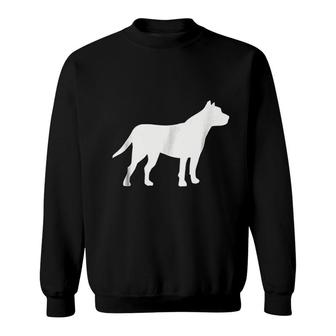 Pitbull Shape Sweatshirt | Mazezy
