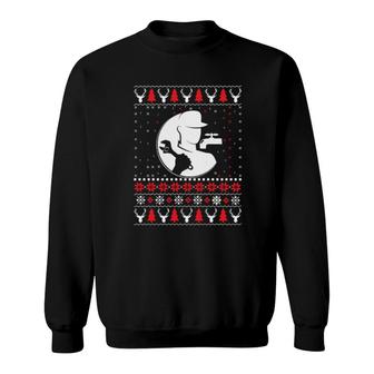 Plumber Ugly Christmas Sweat Sweatshirt | Mazezy