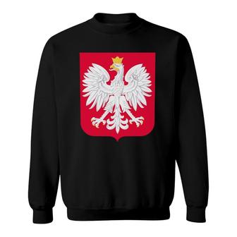 Poland Eagle Polish Flag Tee Sweatshirt | Mazezy
