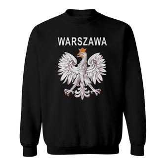 Polska Warszawa City Polish Eagle Sweatshirt