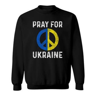 Pray For Ukraine Support Ukraine I Stand With Ukraine Tank Top Sweatshirt | Mazezy