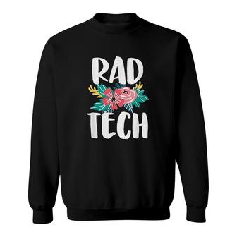 Pretty Radiology Design Radiologist Rad Tech Xray Tech Sweatshirt | Mazezy