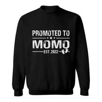 Promoted To Momo 2022, Baby Reveal Sweatshirt | Mazezy