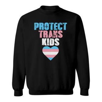 Protect Trans Kids Lgbtq Transgender Sweatshirt | Mazezy