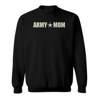 Proud Army Mom Of A Cav Scout Sweatshirt | Mazezy