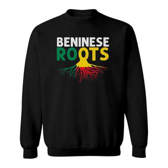 Proud Beninese Roots & Heritage Benin Flag West Africa Sweatshirt | Mazezy
