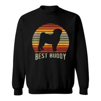 Pug Dog Design Sweatshirt | Mazezy