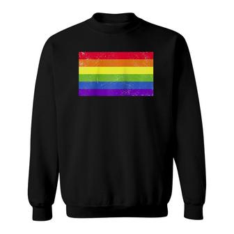 Rainbow Flag We Are All The Same Raglan Baseball Tee Sweatshirt