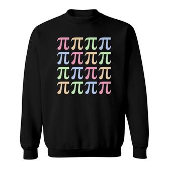 Rainbow Pi Day For Math Lovers Or Teachers Sweatshirt | Mazezy
