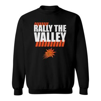 Rally In The Phx Valley Phx Az Basketball Sweatshirt | Mazezy