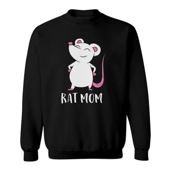 Rats Mom Cute Rat Mama Sweatshirt | Mazezy