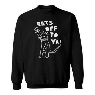 Rats Off To Ya Essential Sweatshirt | Mazezy