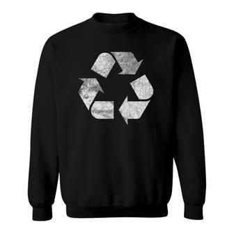 Recycle Sign Recycle Sweatshirt | Mazezy