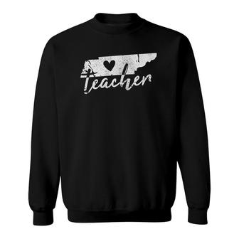 Red For Ed Tennessee Teacher Red For Ed Tee Sweatshirt | Mazezy