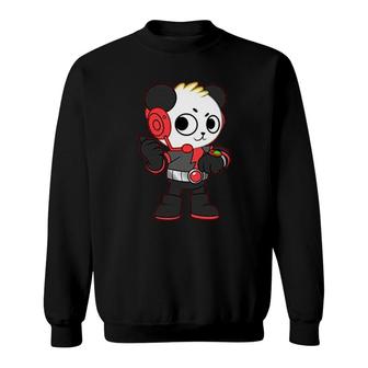 Red Panda Cute Ninja Sweatshirt | Mazezy