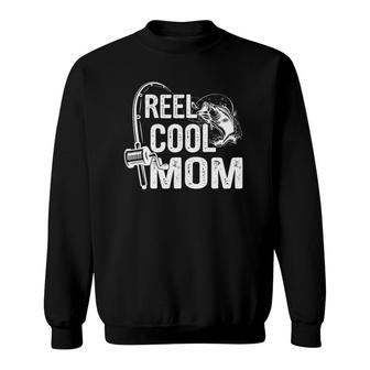 Reel Cool Mom Fishing Lover Gifts For Father's Day Sweatshirt | Mazezy AU