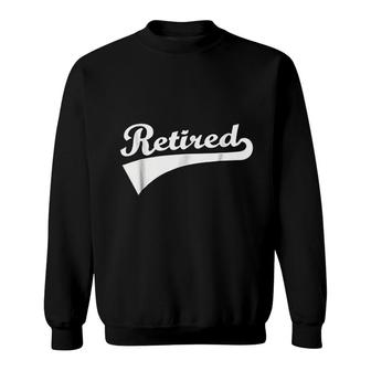 Retired Sweatshirt | Mazezy