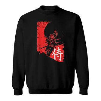 Retro Bushido Samurai Warrior Japanese Samurai Design Sweatshirt | Mazezy