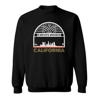 Retro California State East Los Angeles Sweatshirt | Mazezy
