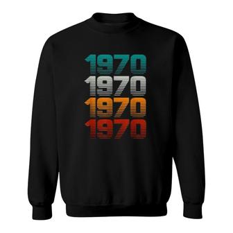 Retro Design 70s 1970 Sweatshirt | Mazezy AU