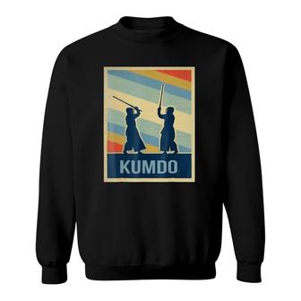Retro Kumdo Fighting Gift Sweatshirt | Mazezy