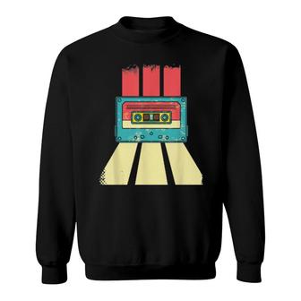 Retro Mixtape 1980S Music 80S Generation Cassette Sweatshirt | Mazezy