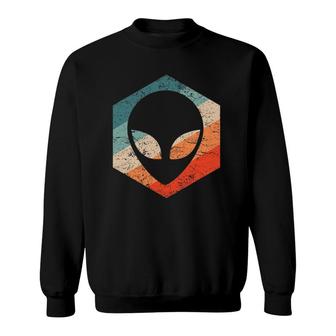 Retro Vintage Alien Lover T Sweatshirt | Mazezy