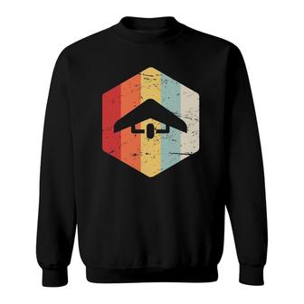 Retro Vintage Hang Glider Gifts Air Sport Hang Gliding Sweatshirt | Mazezy