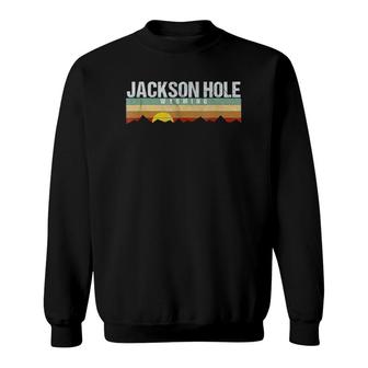 Retro Vintage Jackson Hole Wyoming Tee Sweatshirt | Mazezy
