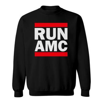 Run Amc For Wsb Apes Sweatshirt | Mazezy CA