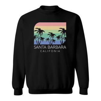 Santa Barbara Beach California Surf Vintage Cali Isla Vista Sweatshirt | Mazezy
