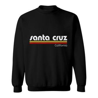 Santa Cruz California Retro Sweatshirt | Mazezy