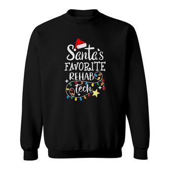 Santas Favorite Rehab Tech Sweatshirt | Mazezy