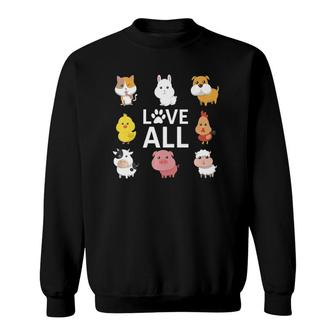 Save Animals Pets Lover T Love All Men Women Premium Sweatshirt | Mazezy